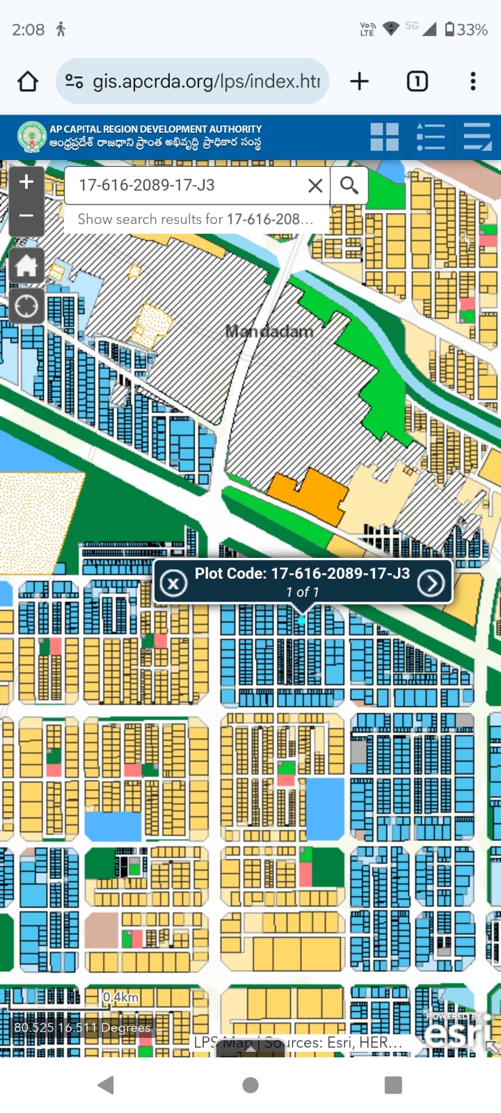 Commercial plots in Mandadam, Amaravathi