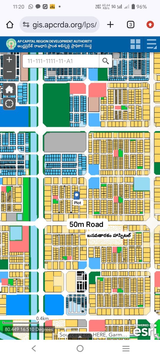 Residential plots in Thullur, Amaravathi