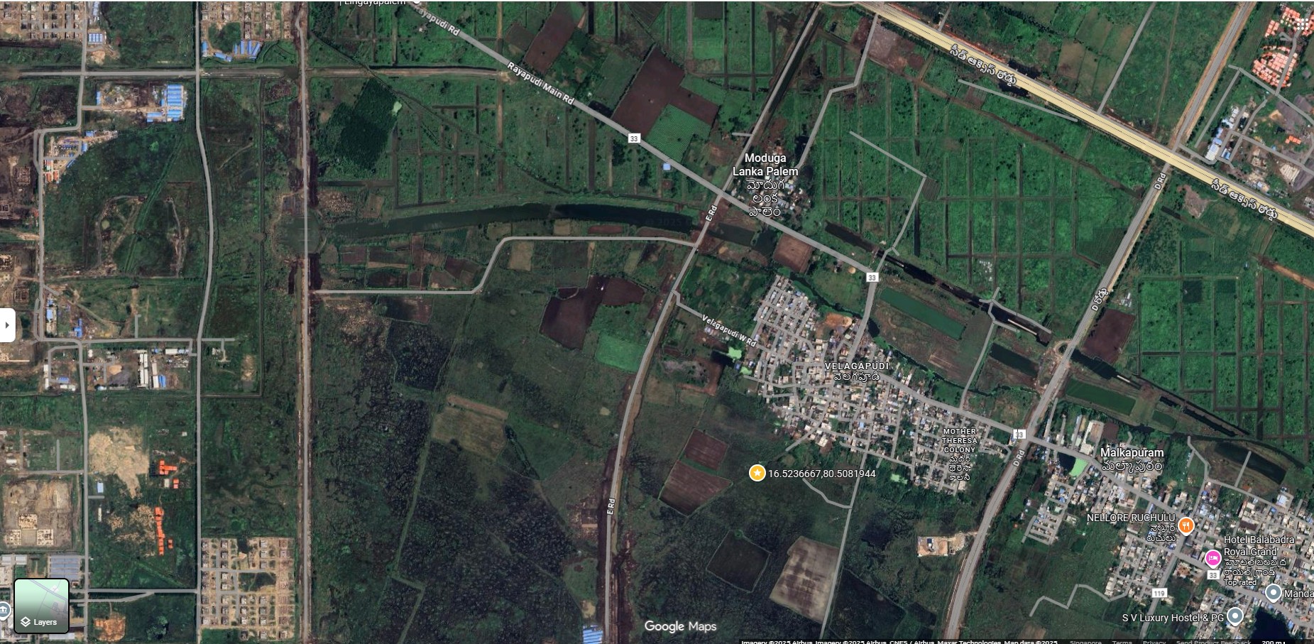 Commercial plots in Lingayapalem, Amaravathi