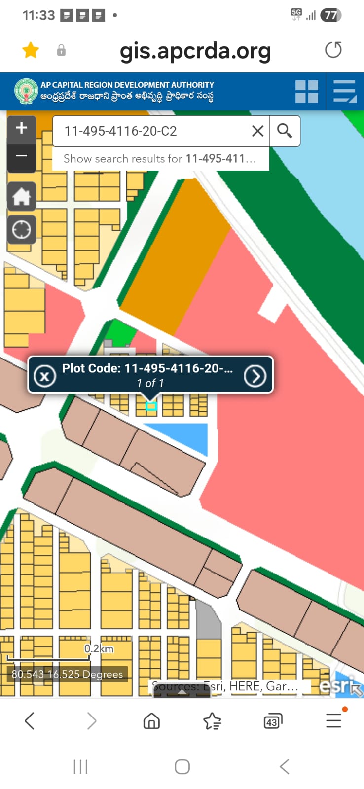 Residential plots in Mandadam, Amaravathi