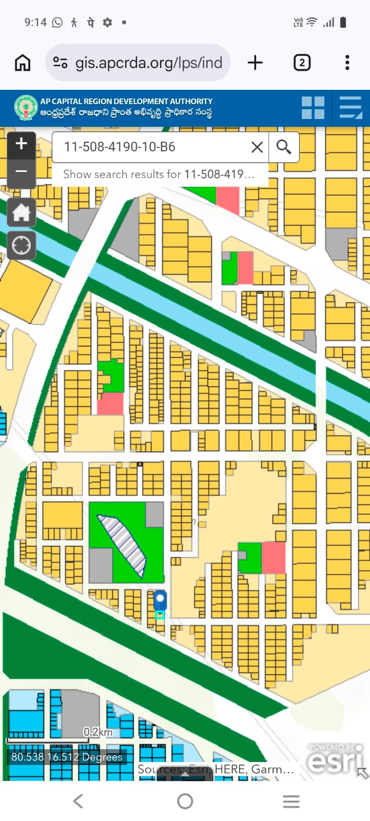 Residential plots in Mandadam, Amaravathi