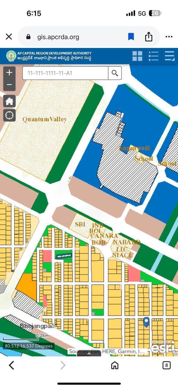 Residential plots in Mandadam, Amaravathi