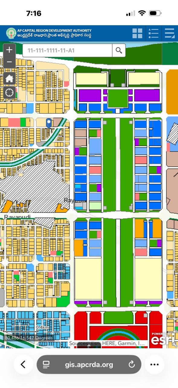 Residential plots in Rayapudi, Amaravathi