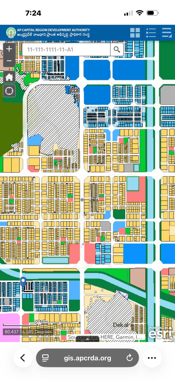 Commercial plots in Nekkallu, Amaravathi