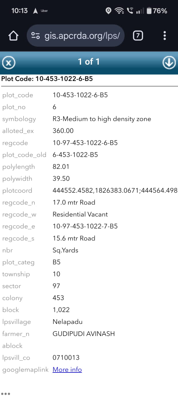 Residential plots in Nelapadu, Amaravathi