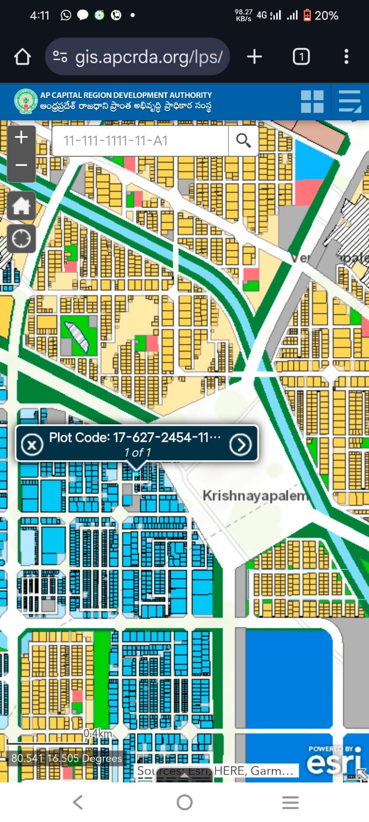 Commercial plots in Krishnayapalem, Amaravathi