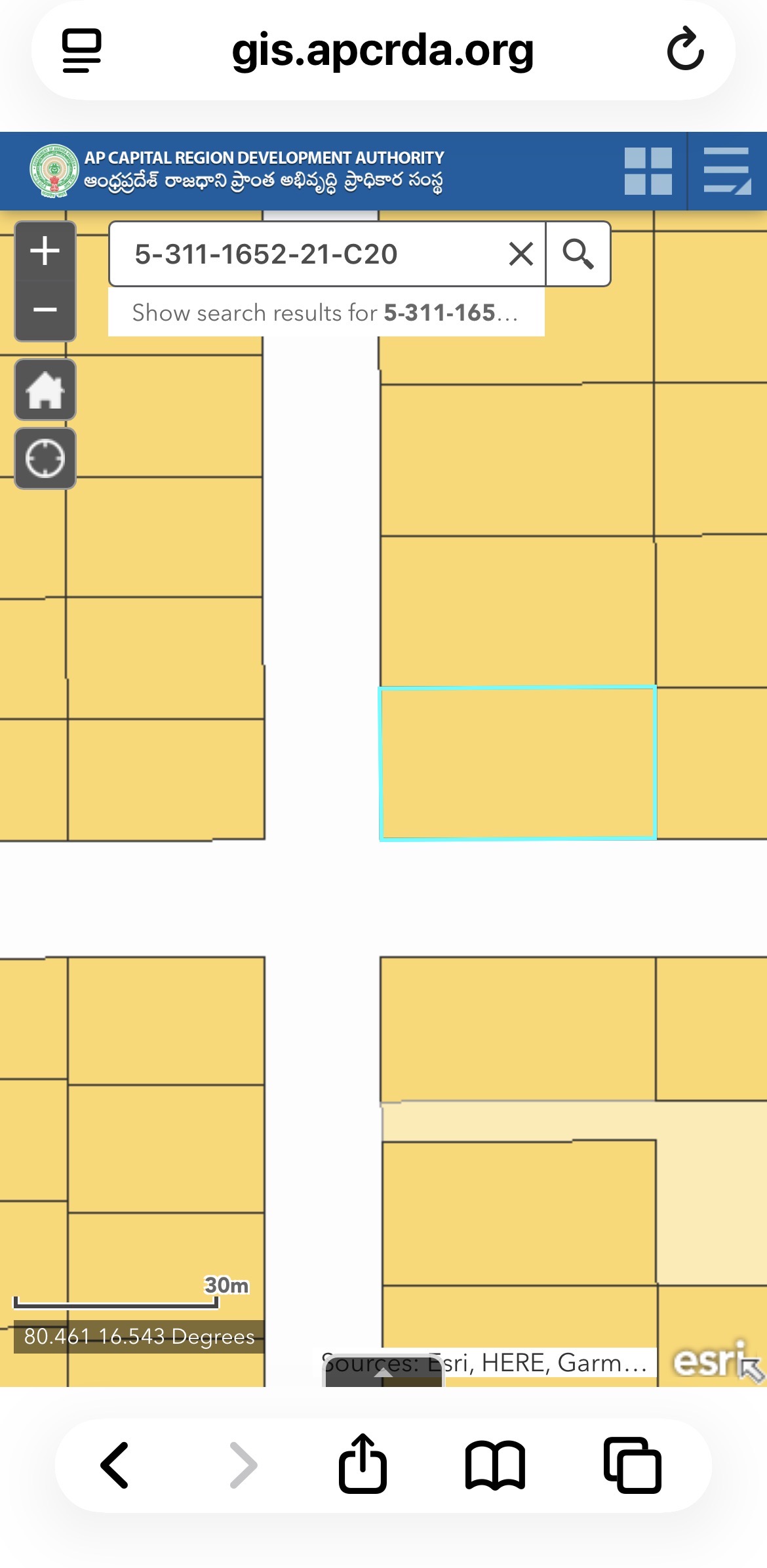 Residential plots in Abarajupalem, Amaravathi