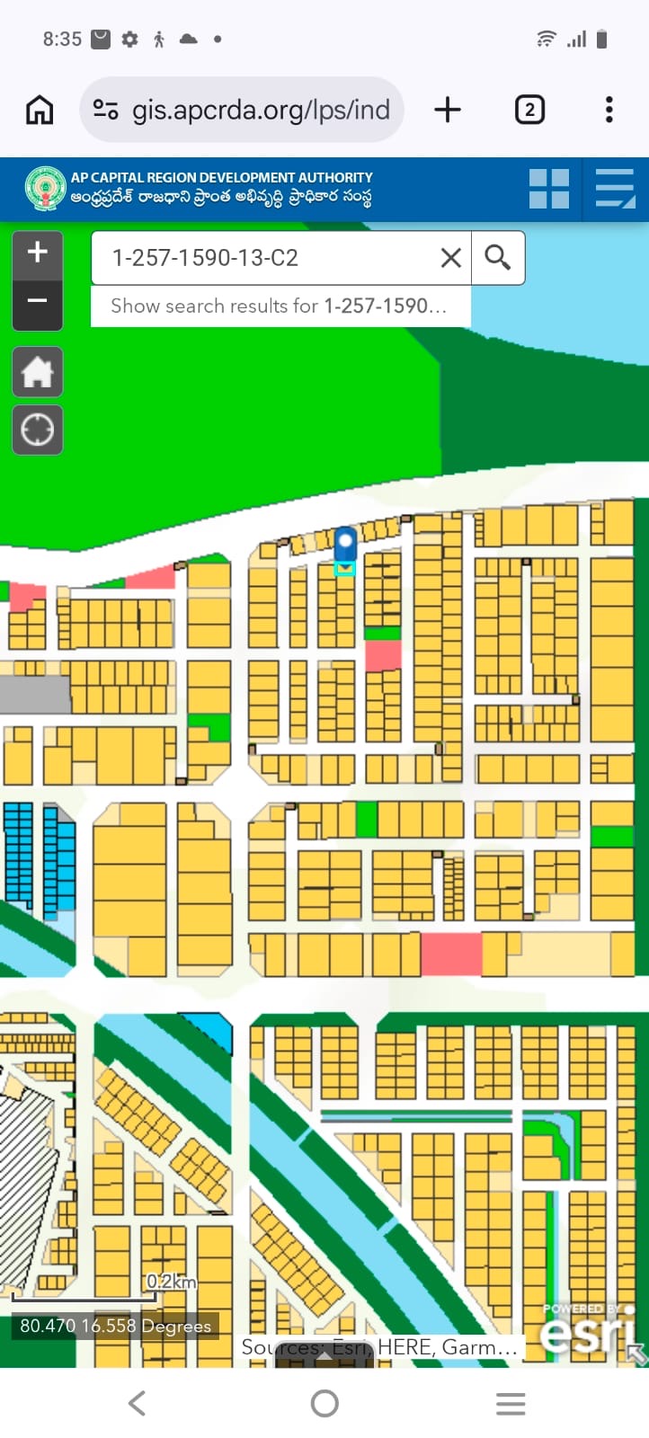 Residential plots in Abrajpalem, Amaravathi