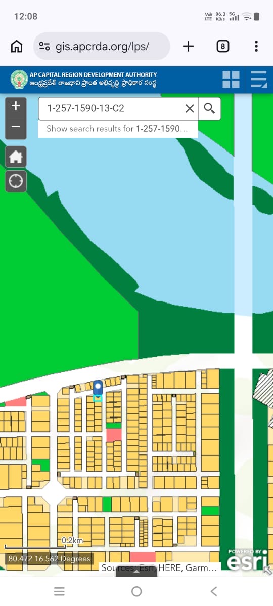 Residential plots in Abrajpalem, Amaravathi