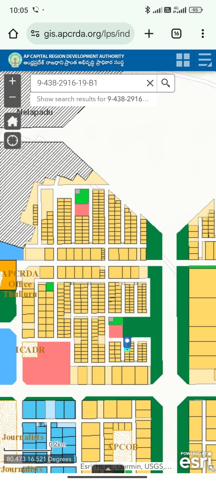 Residential plots in Nelapadu, Amaravathi