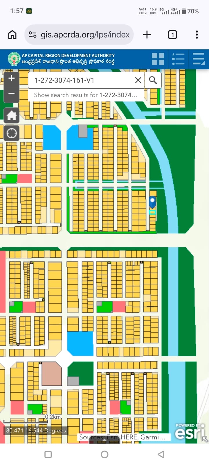 Residential plot in Rayapudi, Amaravathi