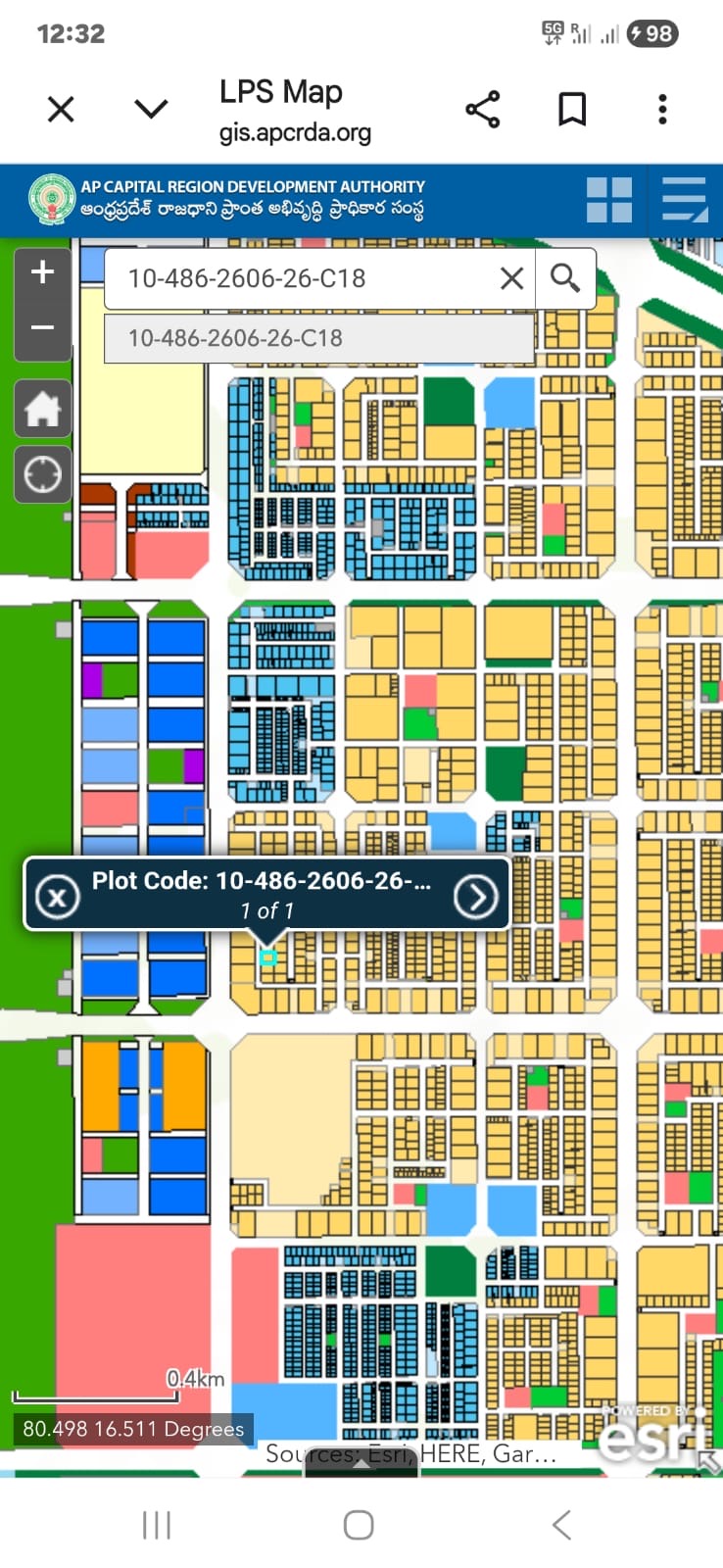 Residential plot in Velagapudi, Amaravathi