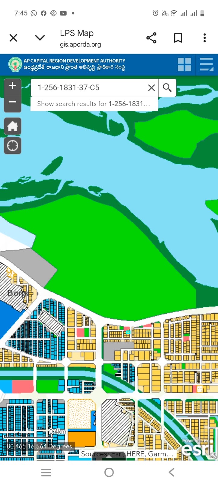 Residential plot in Borupalem, Amaravathi