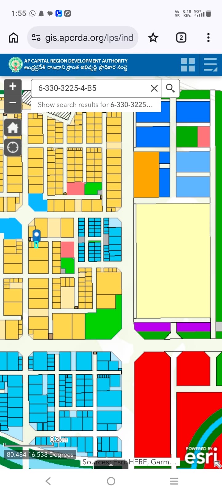 Residential plot in Rayapudi, Amaravathi
