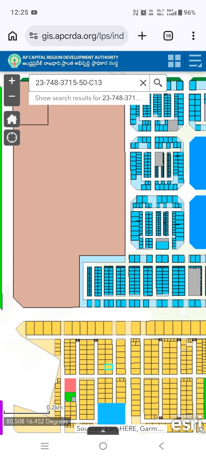 Residential plot in Kuragallu, Amaravathi