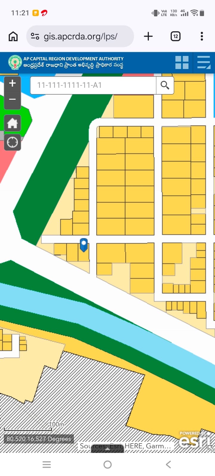 Residential plot in Kondamarajupalem, Amaravathi