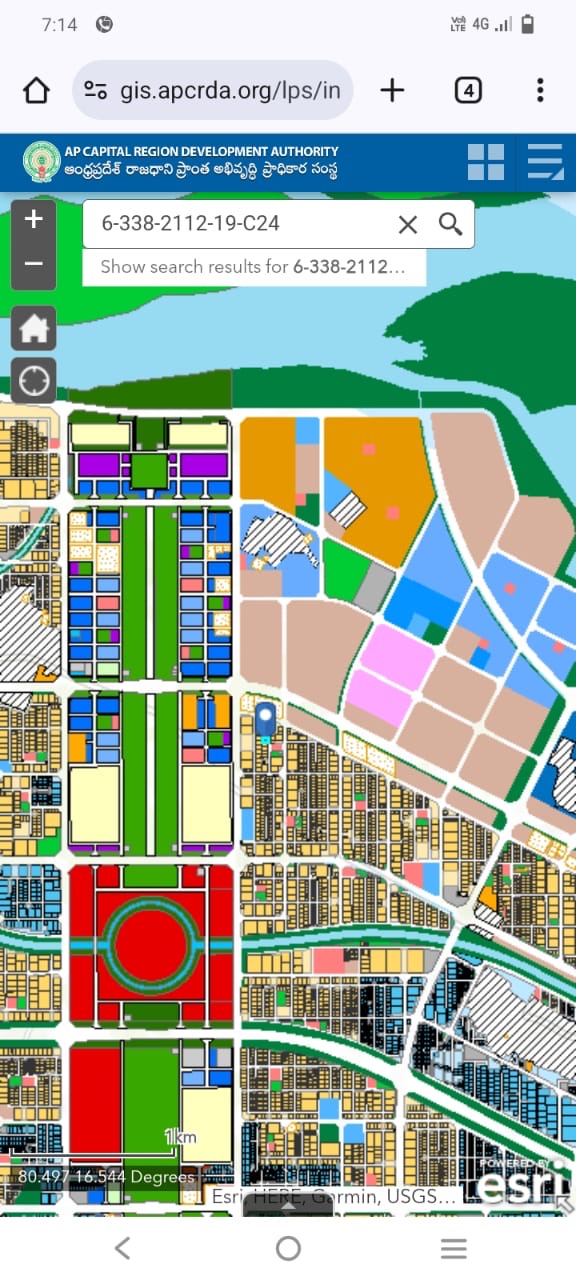 Residential plot in Rayapudi, Amaravathi