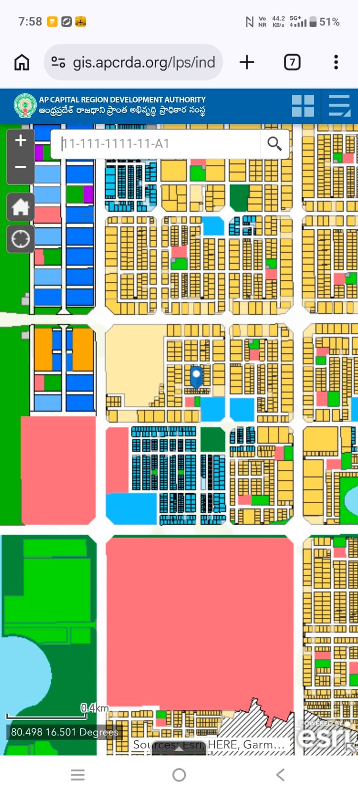 Residential plot in Sekhamuru, Amaravathi