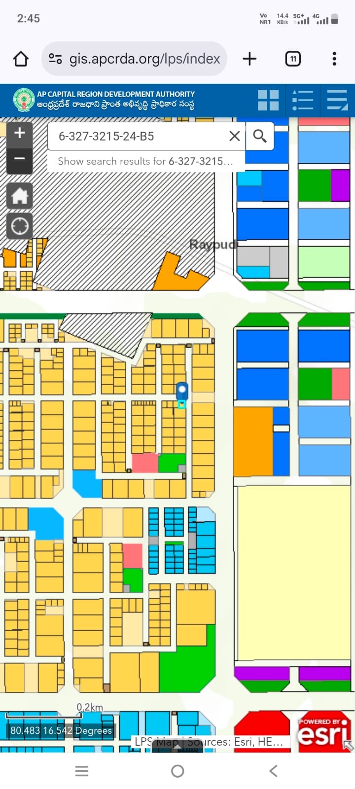 Residential plot in Rayapudi, Amaravathi