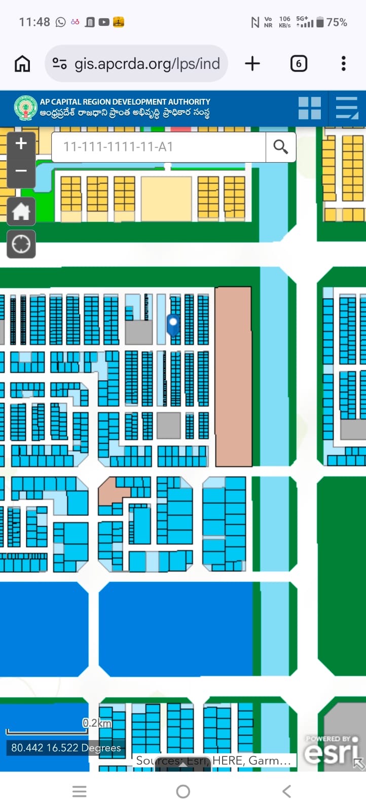 Commercial plots in Thullur, Amaravathi