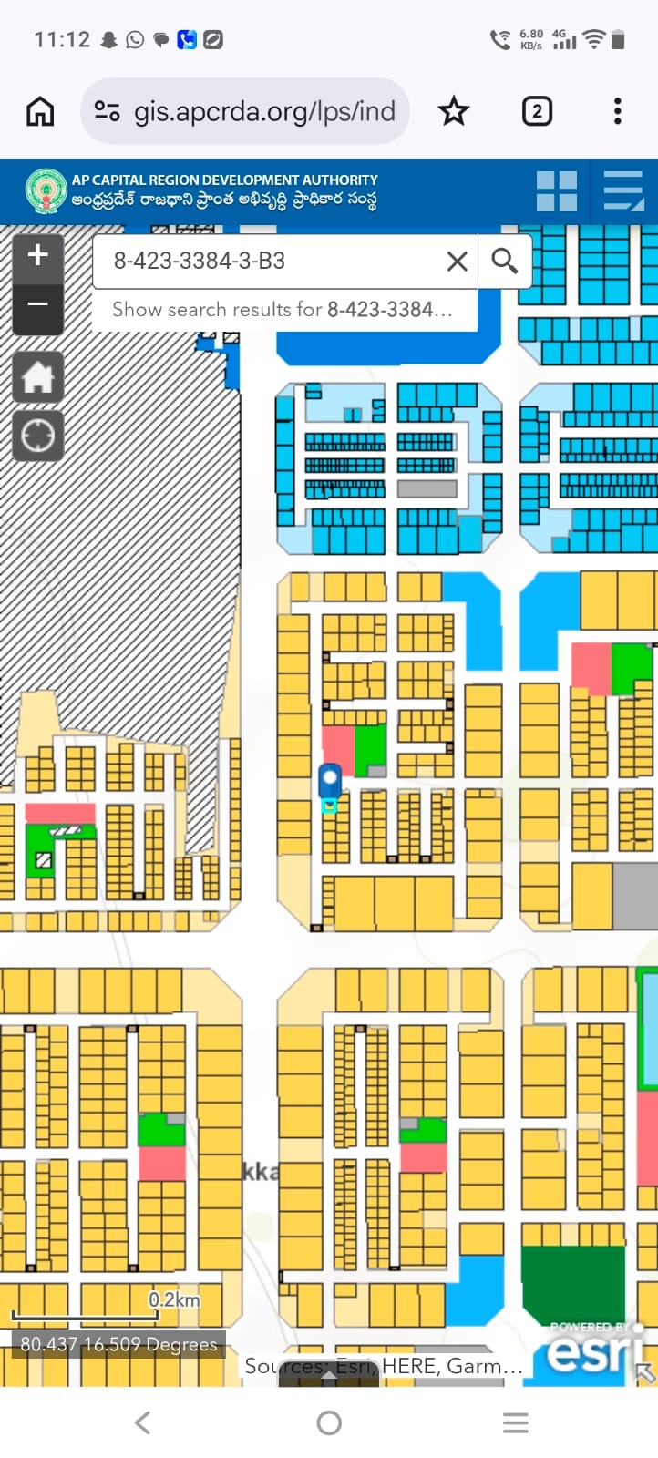 Residential plot in Ananthavaram, Amaravathi