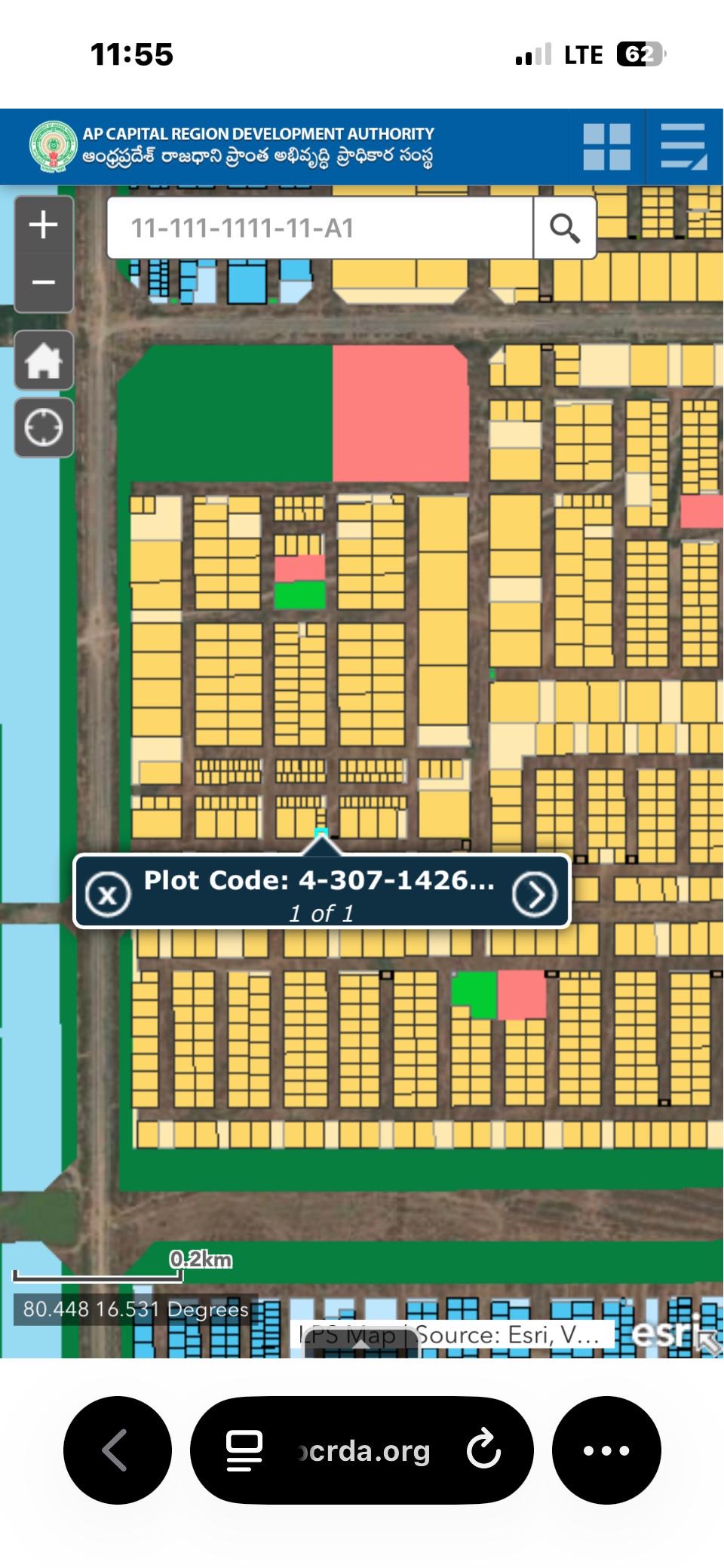 Residential plot in Pitchakalapalem, Amaravathi