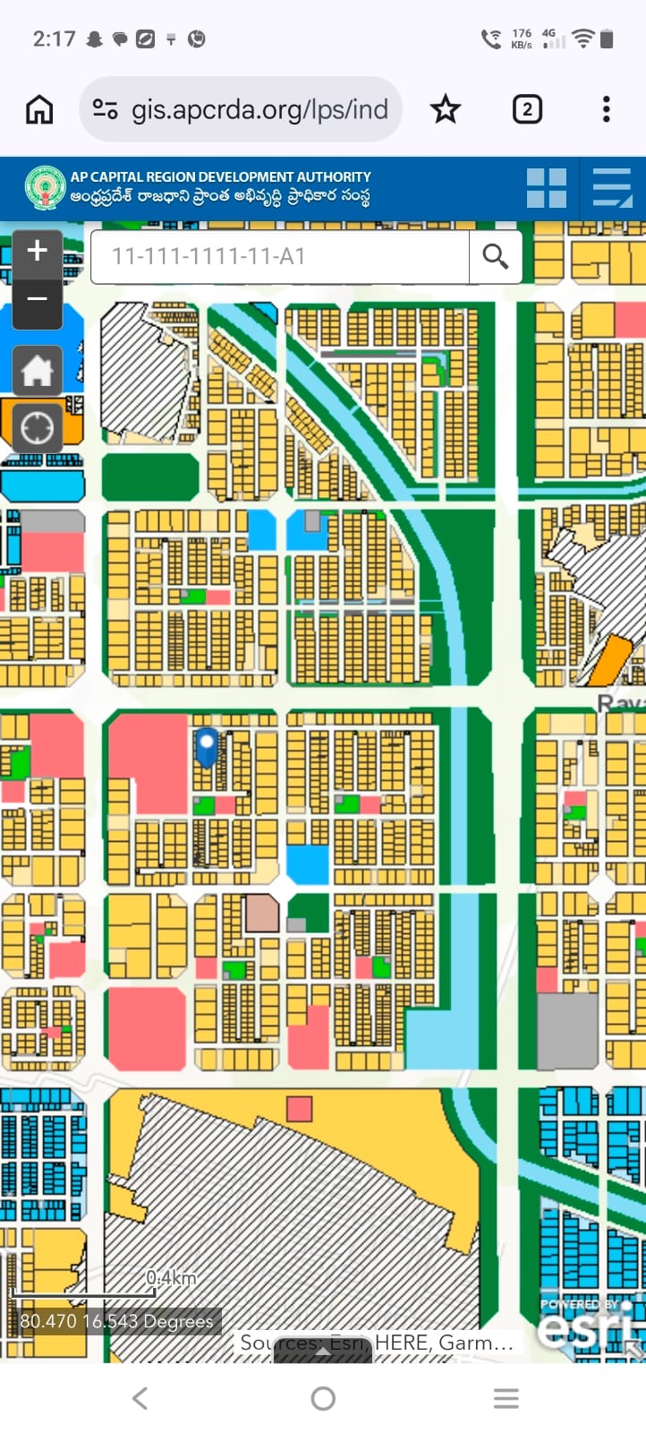 Residential plot in Rayapudi, Amaravathi
