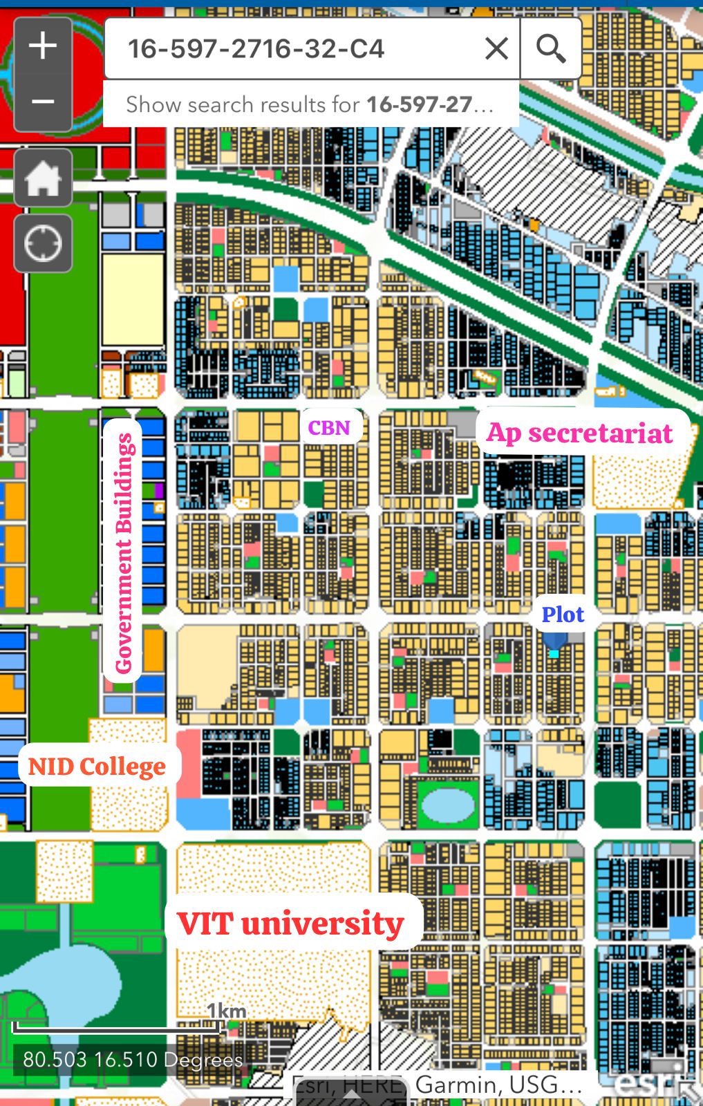 Residential plot in Velagapudi, Amaravathi