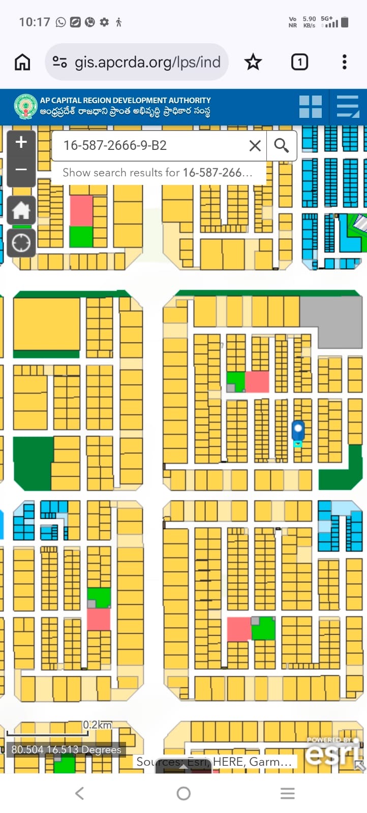 Residential plot in Velagapudi, Amaravathi