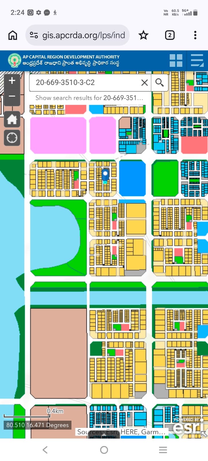Residential plot in Kuragallu, Amaravathi
