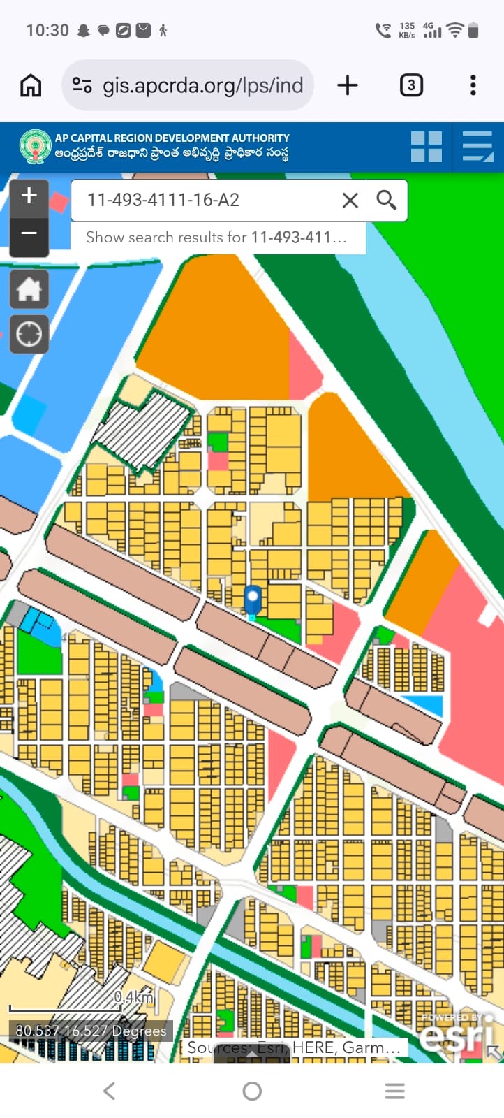 Residential plot in Mandadam, Amaravathi