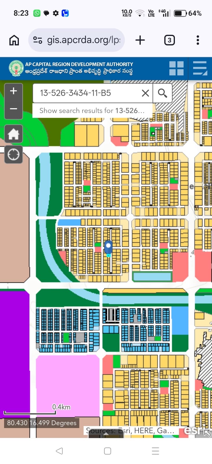 Residential plot in Ananthavaram, Amaravathi