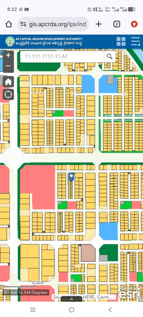 Residential plot in Rayapudi, Amaravathi