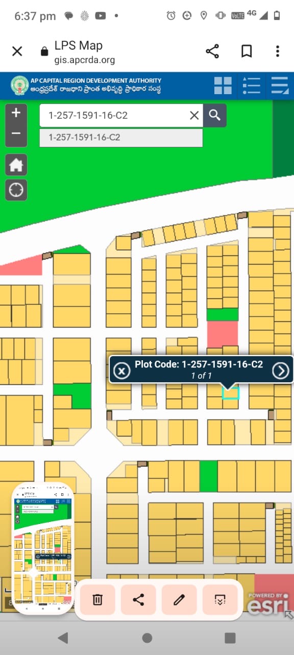 Residential plot in Borupalem, Amaravathi