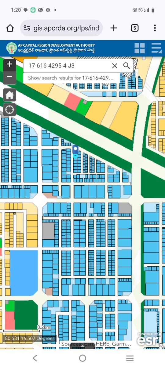 Commercial plots in Mandadam, Amaravathi