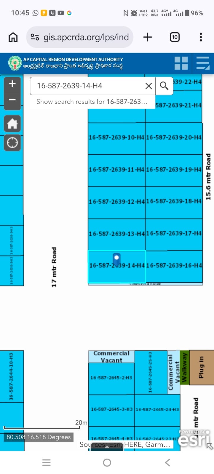 Commercial plots in Velagapudi, Amaravathi