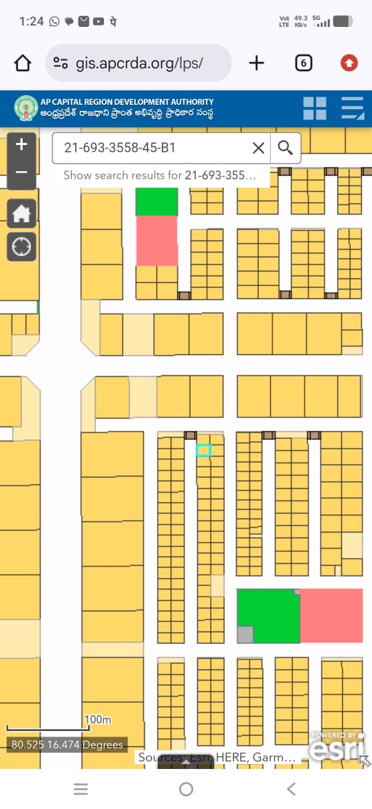 Residential plot in Kuragallu, Amaravathi