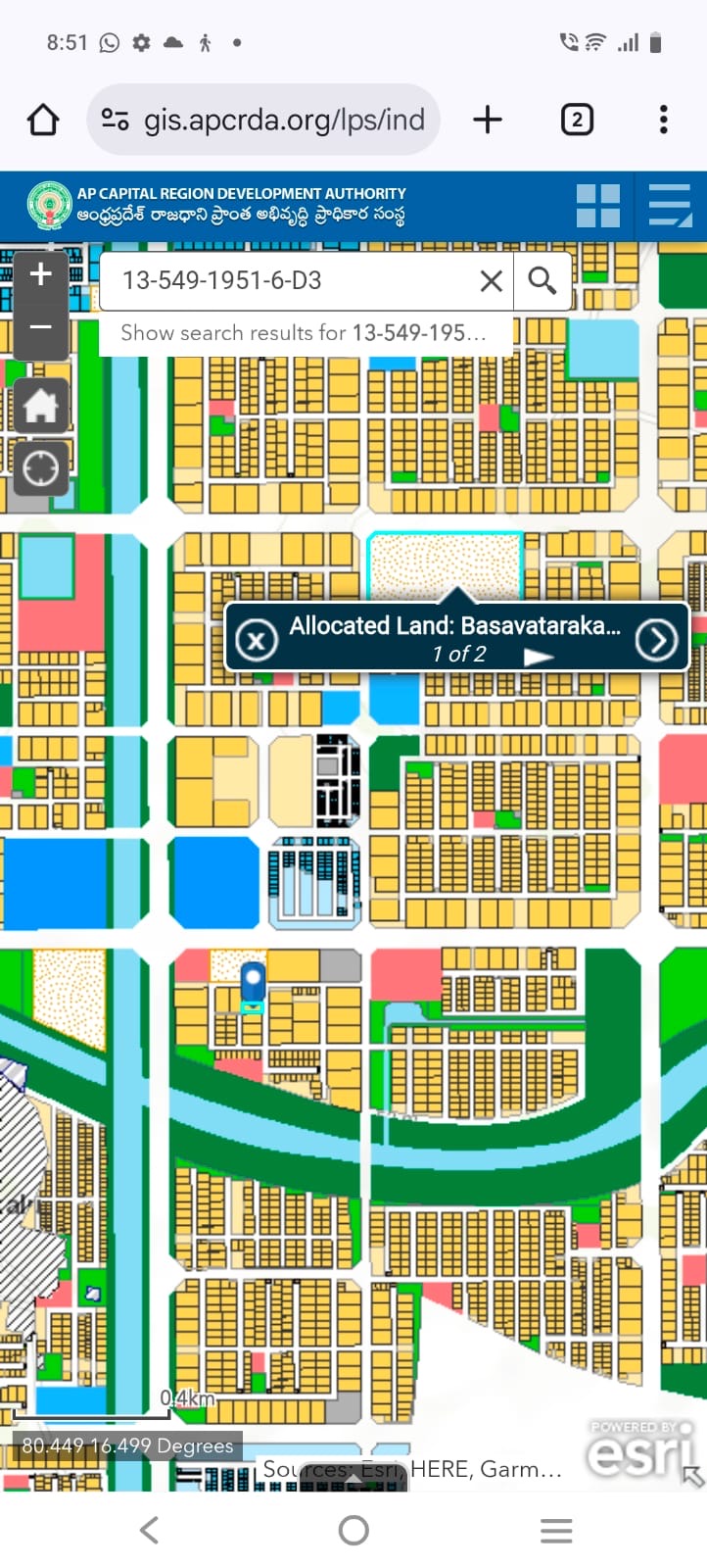 Residential plots in Nekallu, Amaravathi
