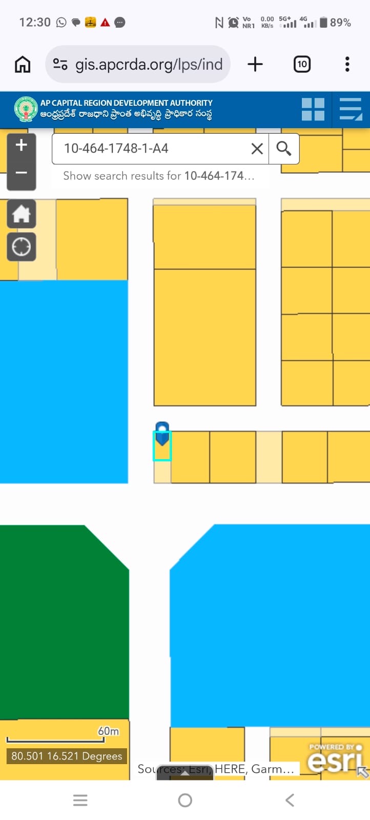 Residential plot in Kondamarajupalem, Amaravathi