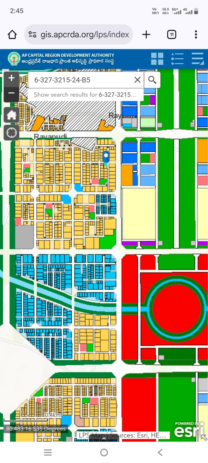 Residential plot in Rayapudi, Amaravathi