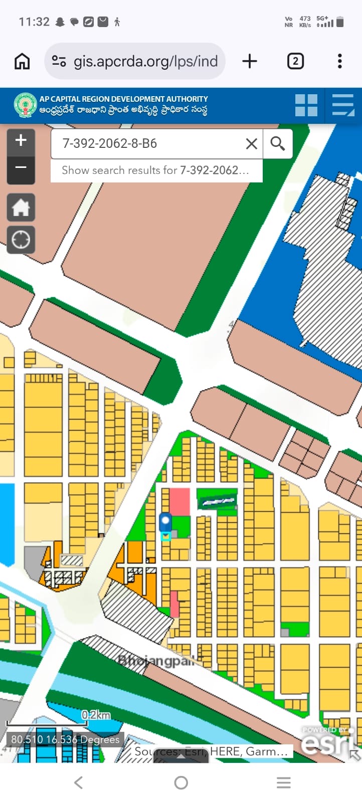 Residential plot in Uddandarayunipalem, Amaravathi