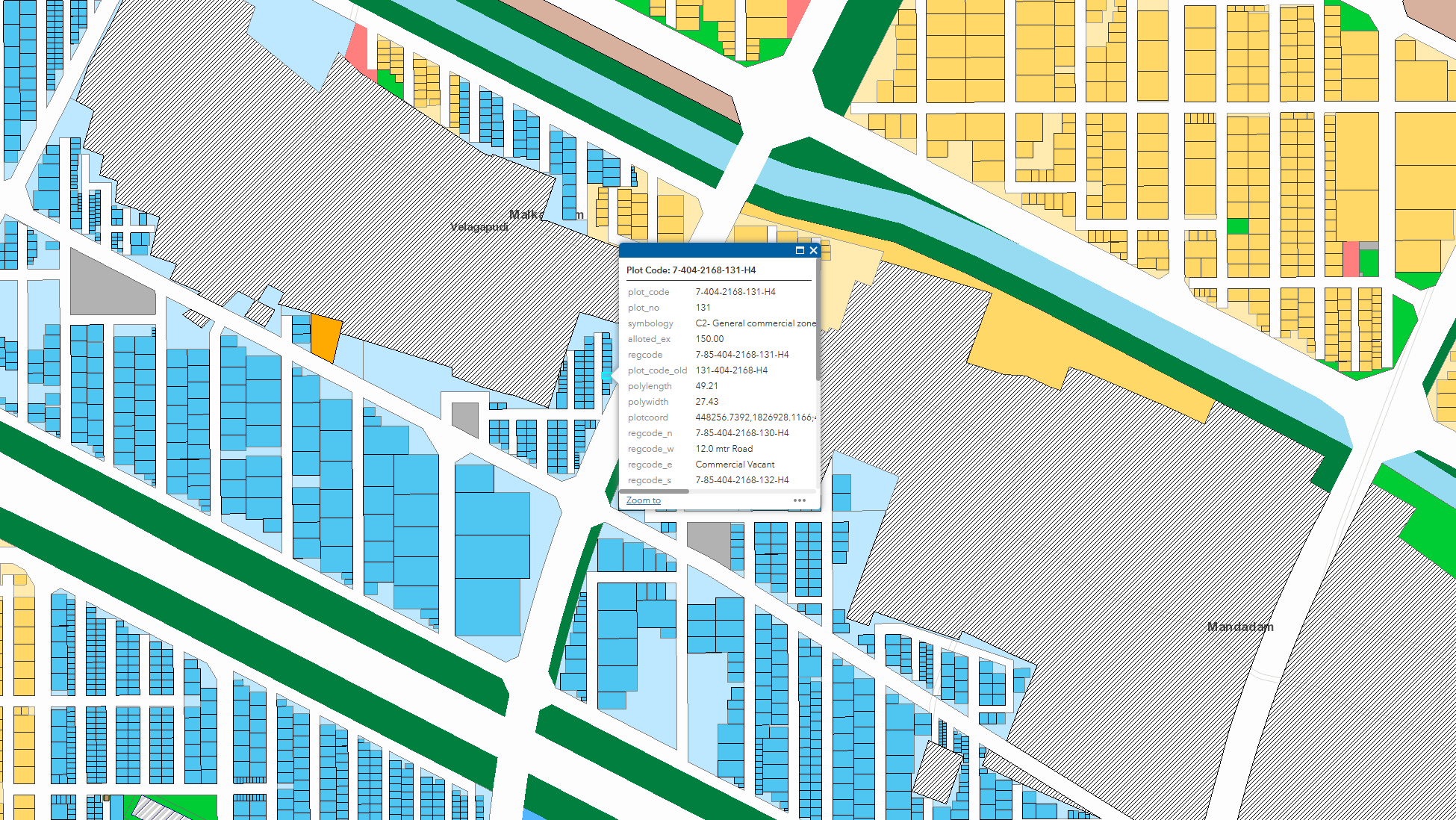 Commercial plots in Malkapuram, Amaravathi