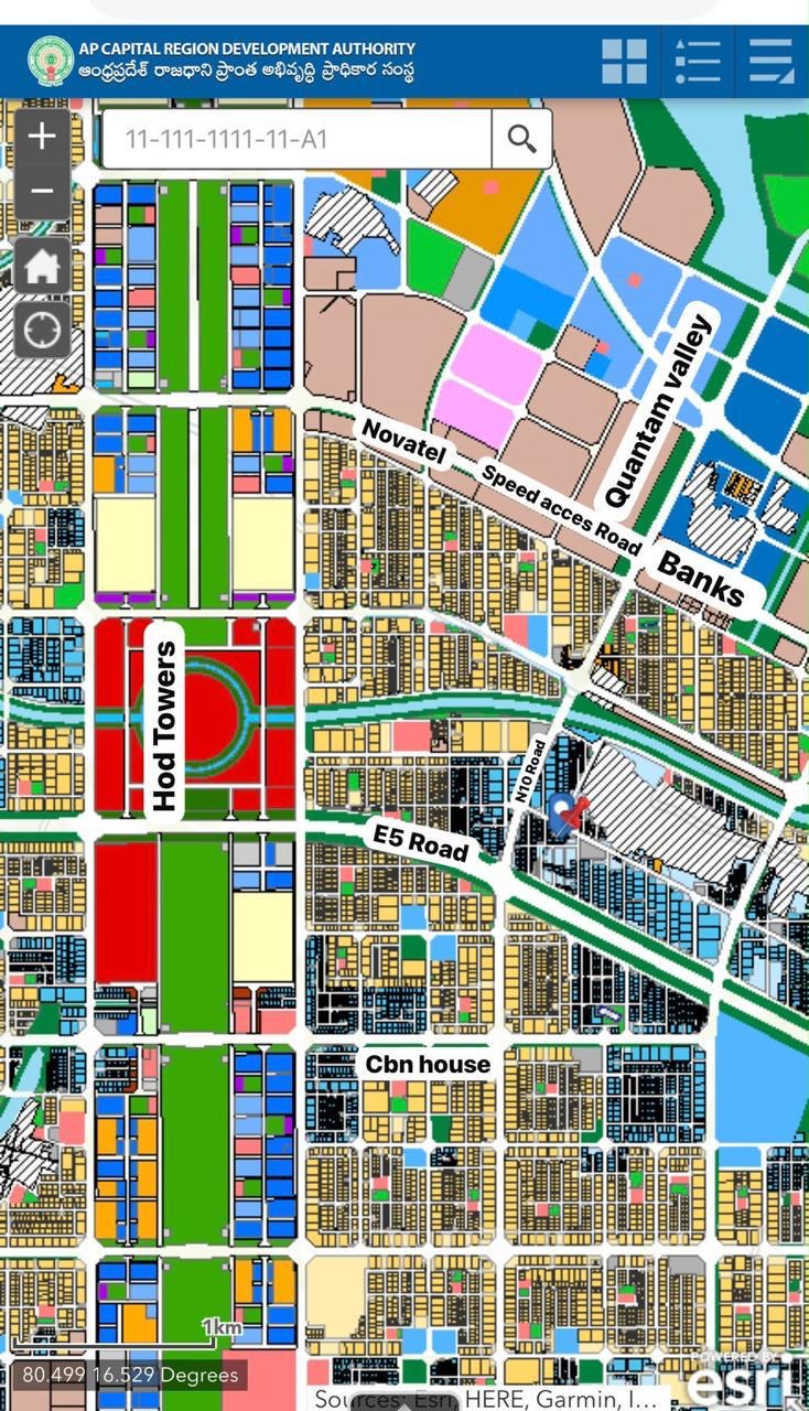 Residential plot in Lingayapalem, Amaravathi