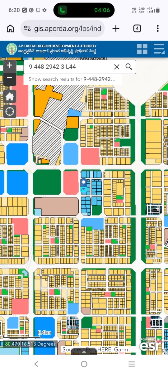 Commercial plots in Thullur, Amaravathi
