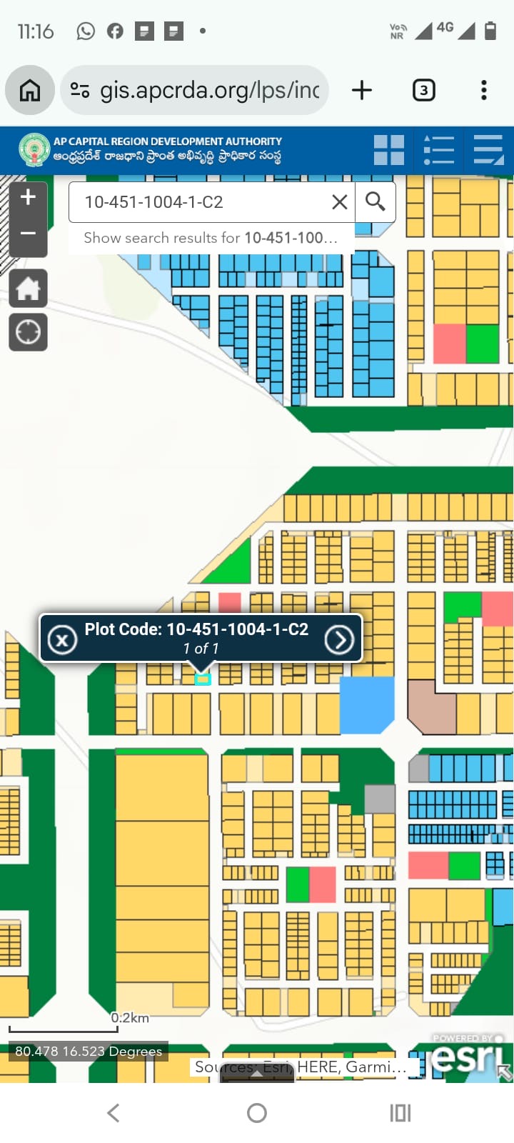 500 sq.yd plot for sale in Nelapadu