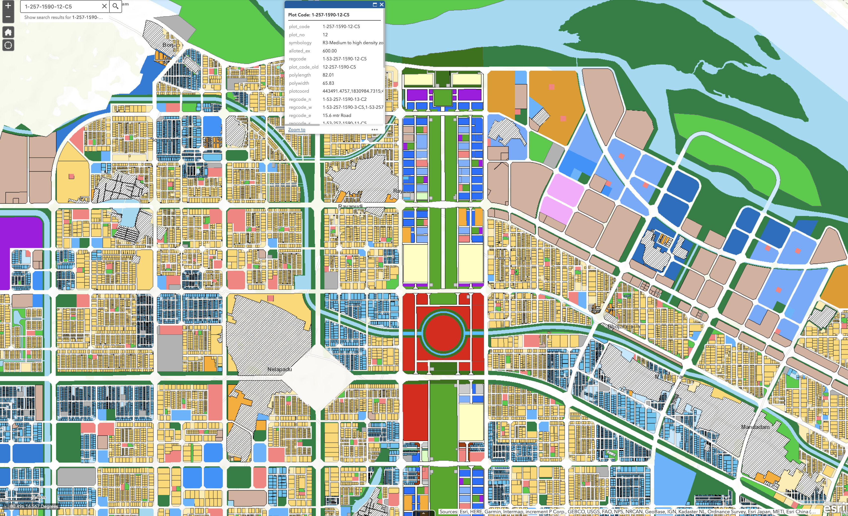 Residential plot in Abbarajupalem, Amaravathi