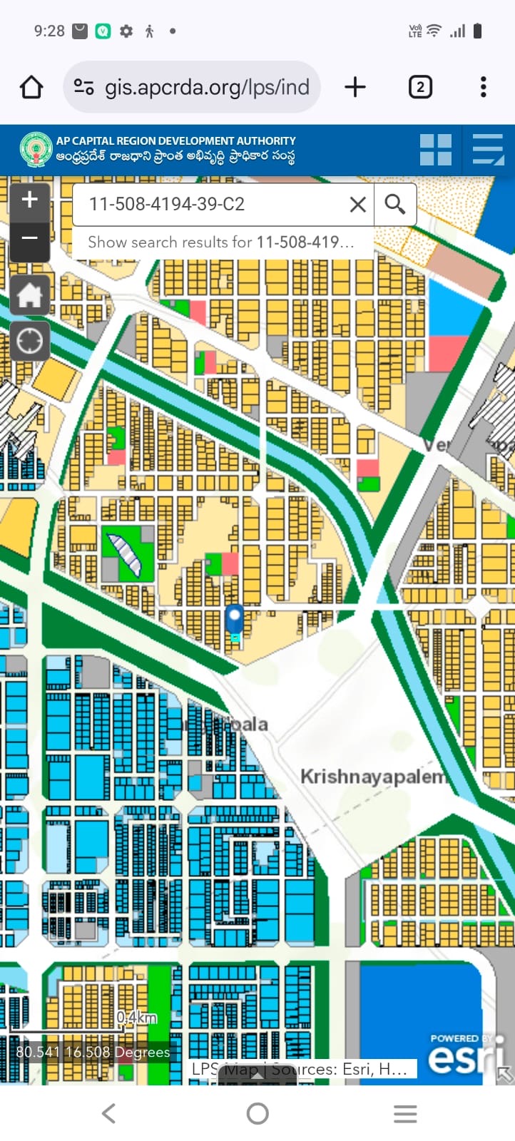 Residential plots in Mandadam, Amaravathi