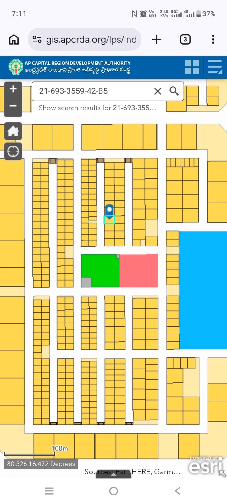 Residential plot in Kuragallu, Amaravathi