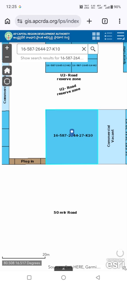 Commercial plots in Velagapudi, Amaravathi