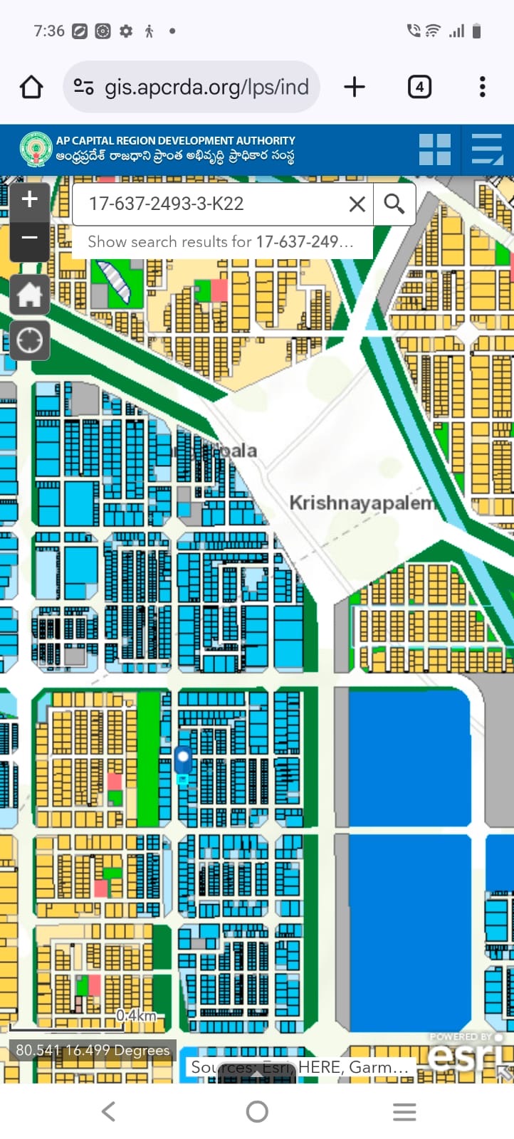 Commercial plots in Venkatapalem, Amaravathi